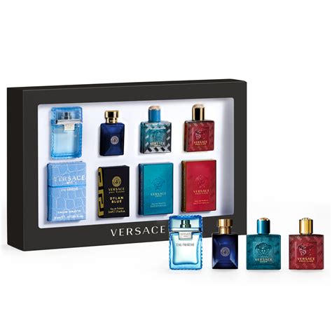 versace men mini|Versace mini aftershave set.